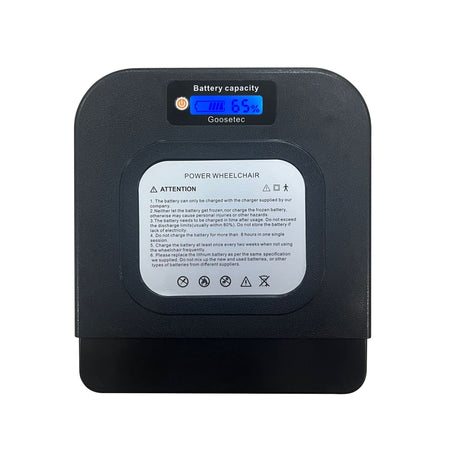 lithium battery for electrical wheelchair with LCD display