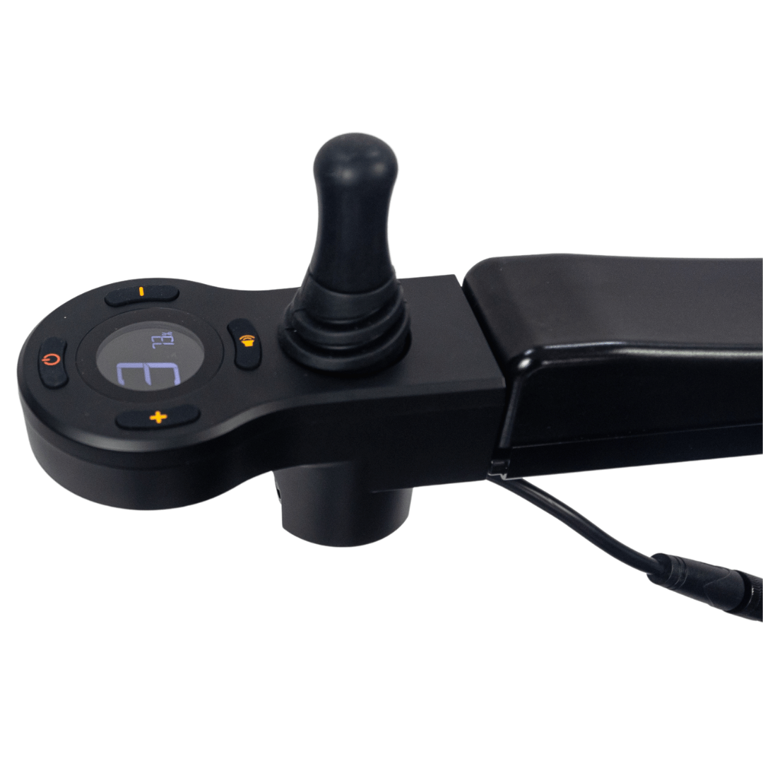 Eezy Roller Front Controller joystick power button side view