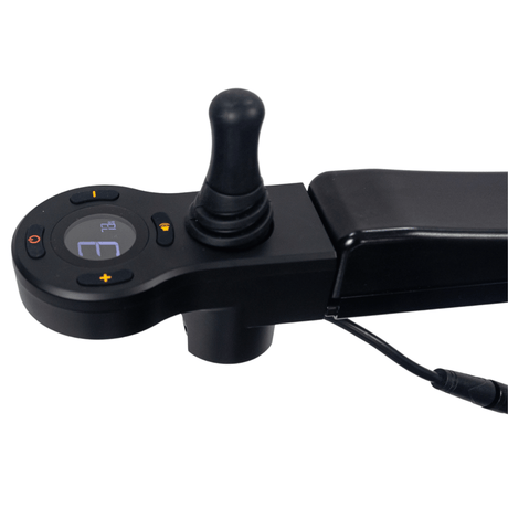 Eezy Roller Front Controller joystick power button side view