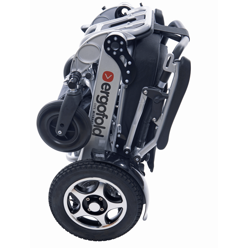 electrical wheelchair with ergofold brand upright