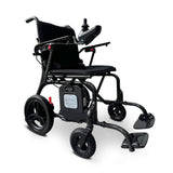 carbon fibre electrical wheelchair side angle view 