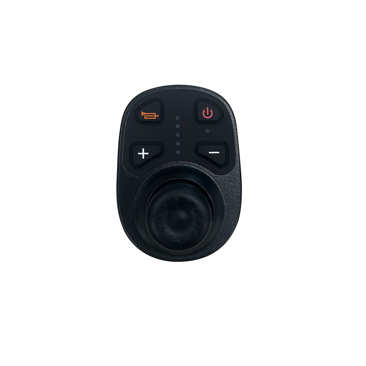 wireless controller for electrical wheel chair, power button horn, and joystick